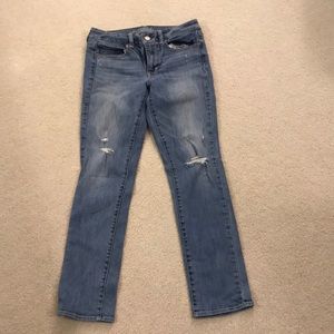 AEO Straight Stretch Jeans